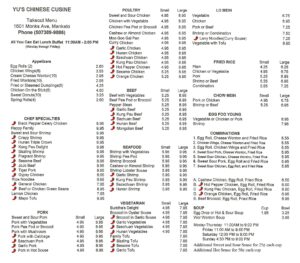 Yus Chinese Food: A Culinary Journey Through Regional Flavors