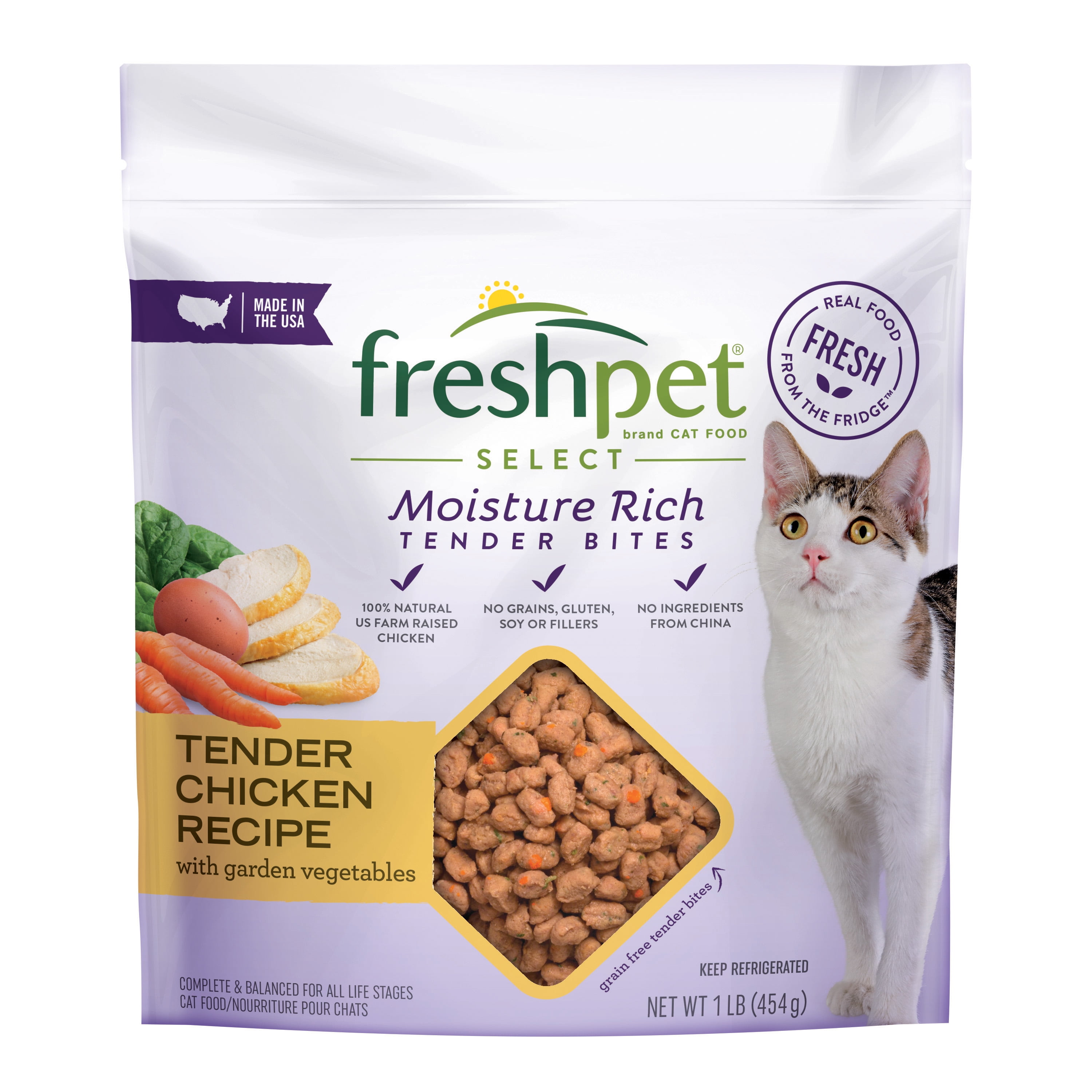 Refrigerated cat food
