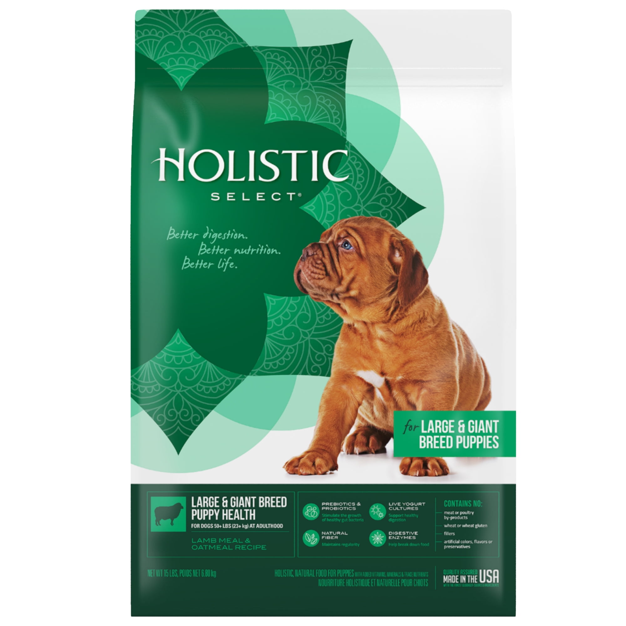 Schnauzers holistic foods chewy grain