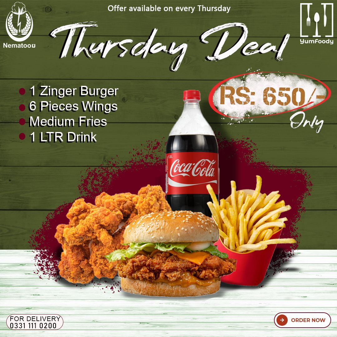 Thursday fast food specials