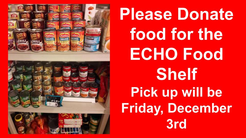 Echo Food Shelf: A Lifeline for the Community