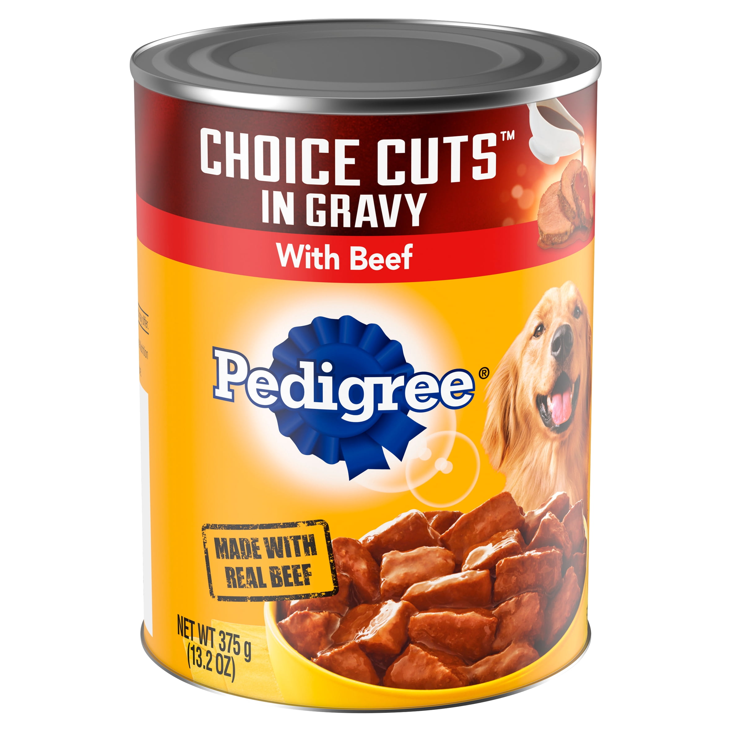 Pedigree canned bacon cans meaty