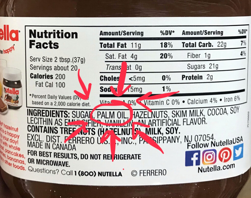 Unveiling the Secrets of Nutella’s Food Label: A Comprehensive Analysis